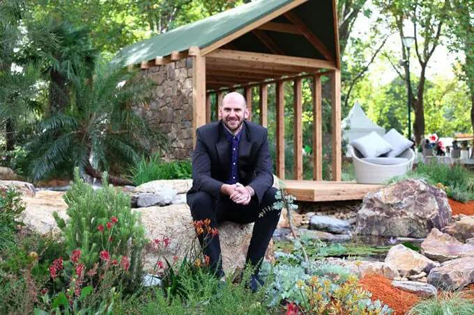 Brent Reid at NT Garden Melbourne International Flower and Garden Show 2015