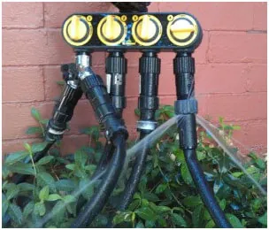 pressure regulator for drip irrigation system